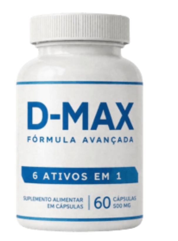 D Max 60 Caps Original - Fórmula Avançada - Oficial